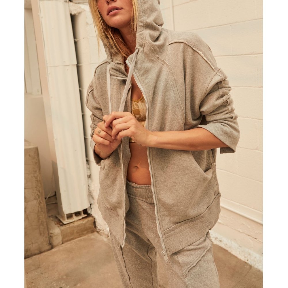 🎉LAST CHANCE🎉 FP MOVEMENT Only One Hoodie / Heather Grey - Picture 5 of 9